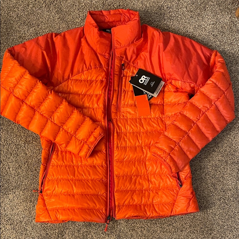 Outdoor Research Fiery Red Quilted Jacket